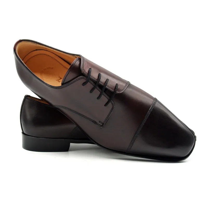 25-533-BKC ENZO Italian Calfskin Black Cherry