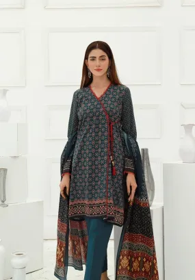 ACE Galleria Digital Printed Lawn Unstitched 3pc Suit ACE 12030