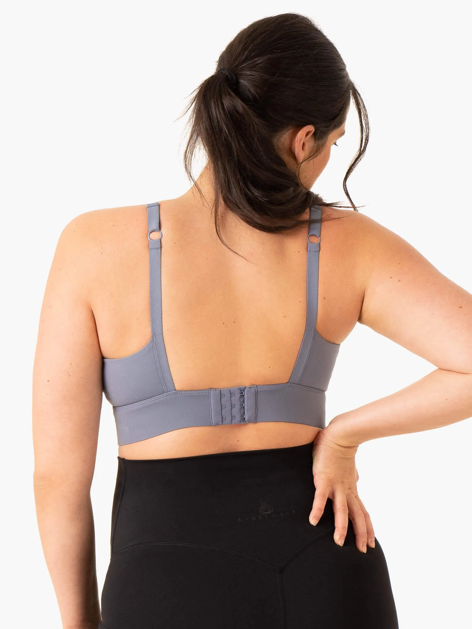 Active Bump Sports Bra - Steel Blue