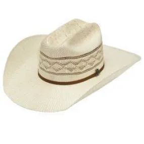 Ariat Bangora 4.25 Straw Ivory/Tan Cowboy Hat