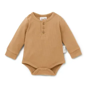 Aster & Oak | Taffy Rib Henley Onesie