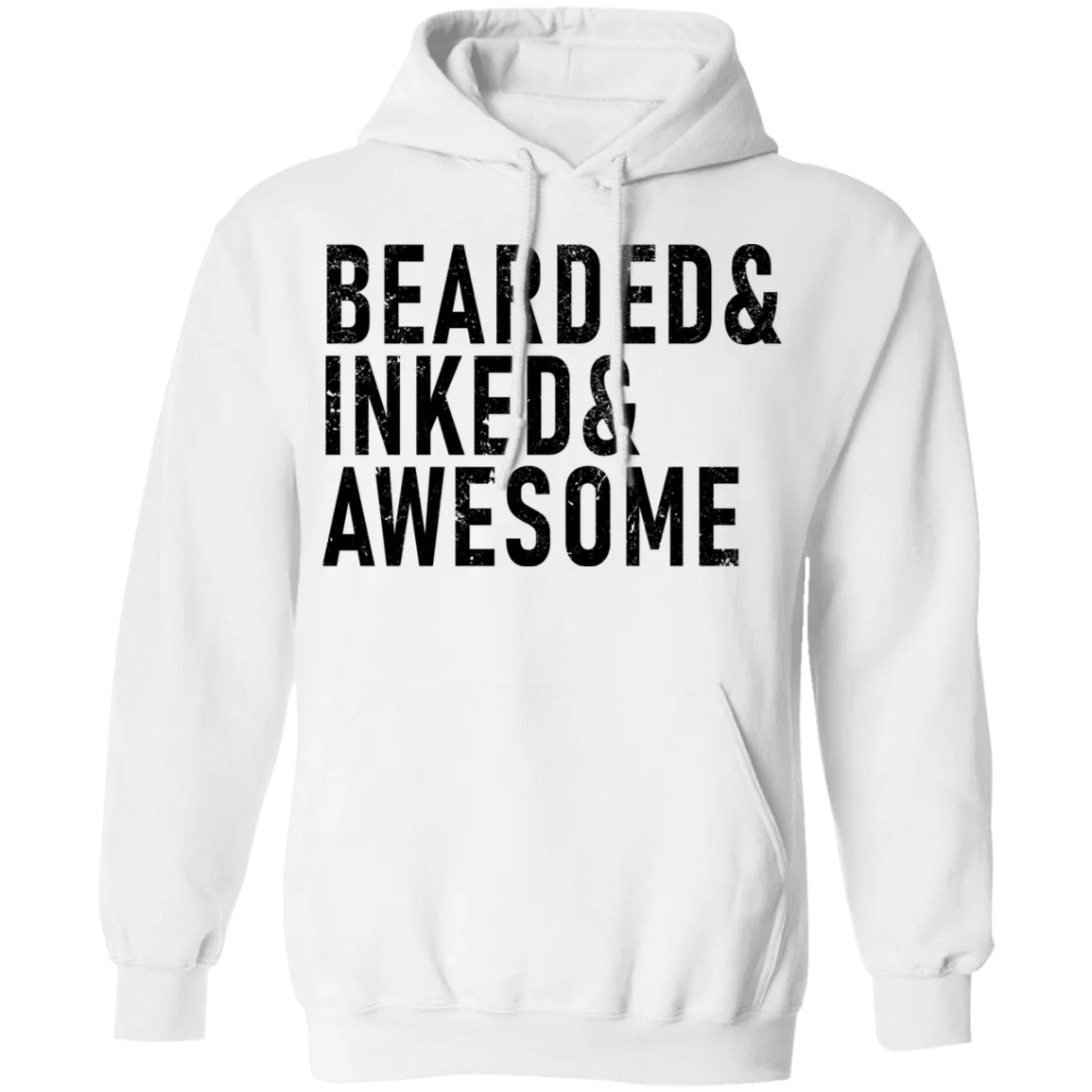 Bearded ' Inked ' Awesome T-Shirt