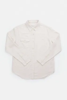 Bird Shirt / Ivory Twill