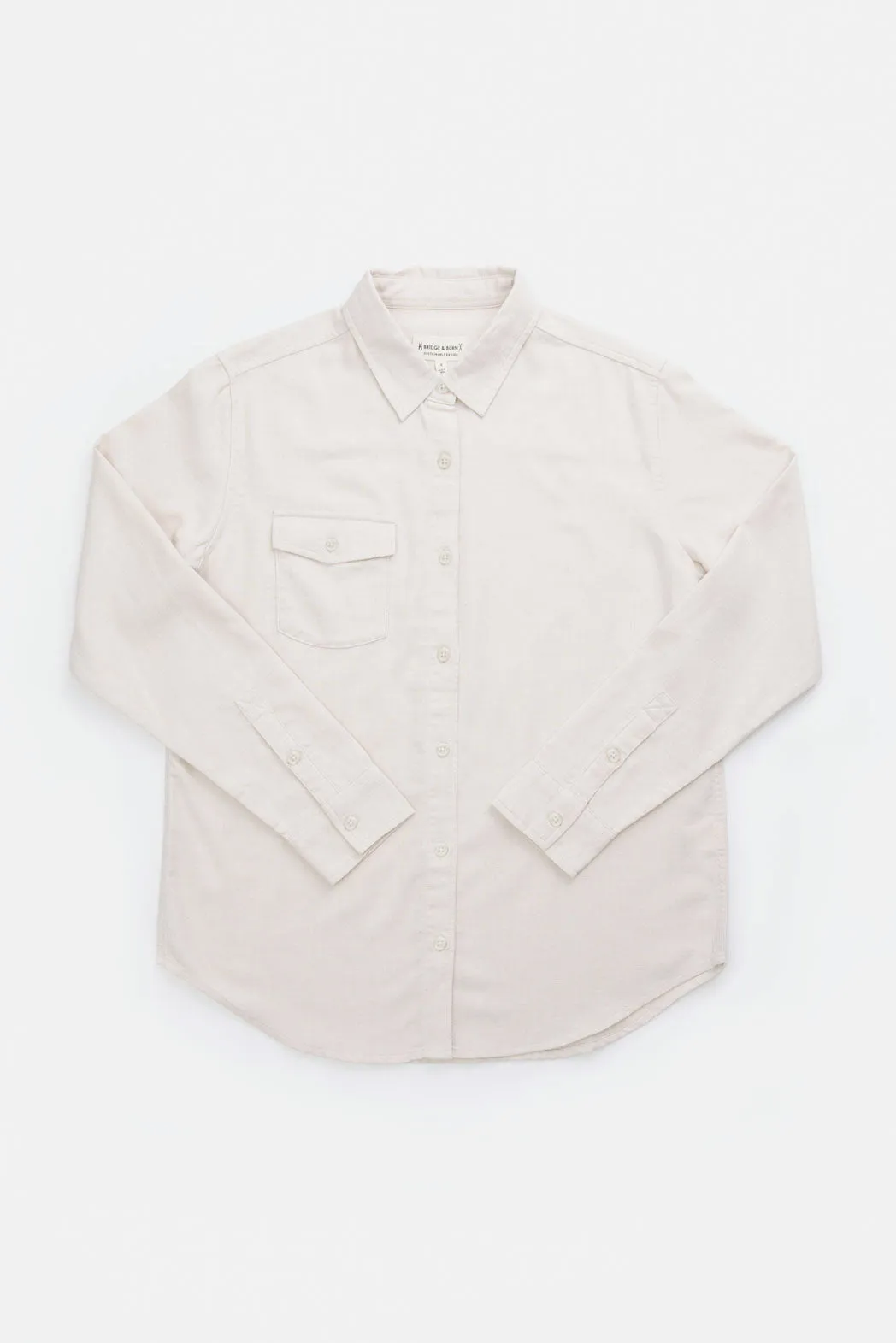 Bird Shirt / Ivory Twill