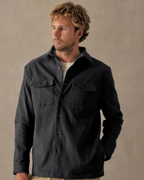 Brushed Twill Jacket Graphite