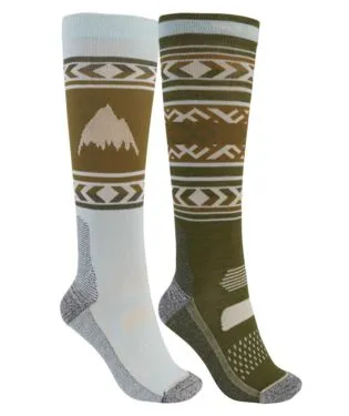 Burton Womens Performance Lightweight Sock 2-Pack