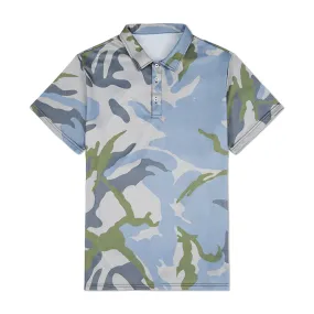 CAMO POLO SHIRT