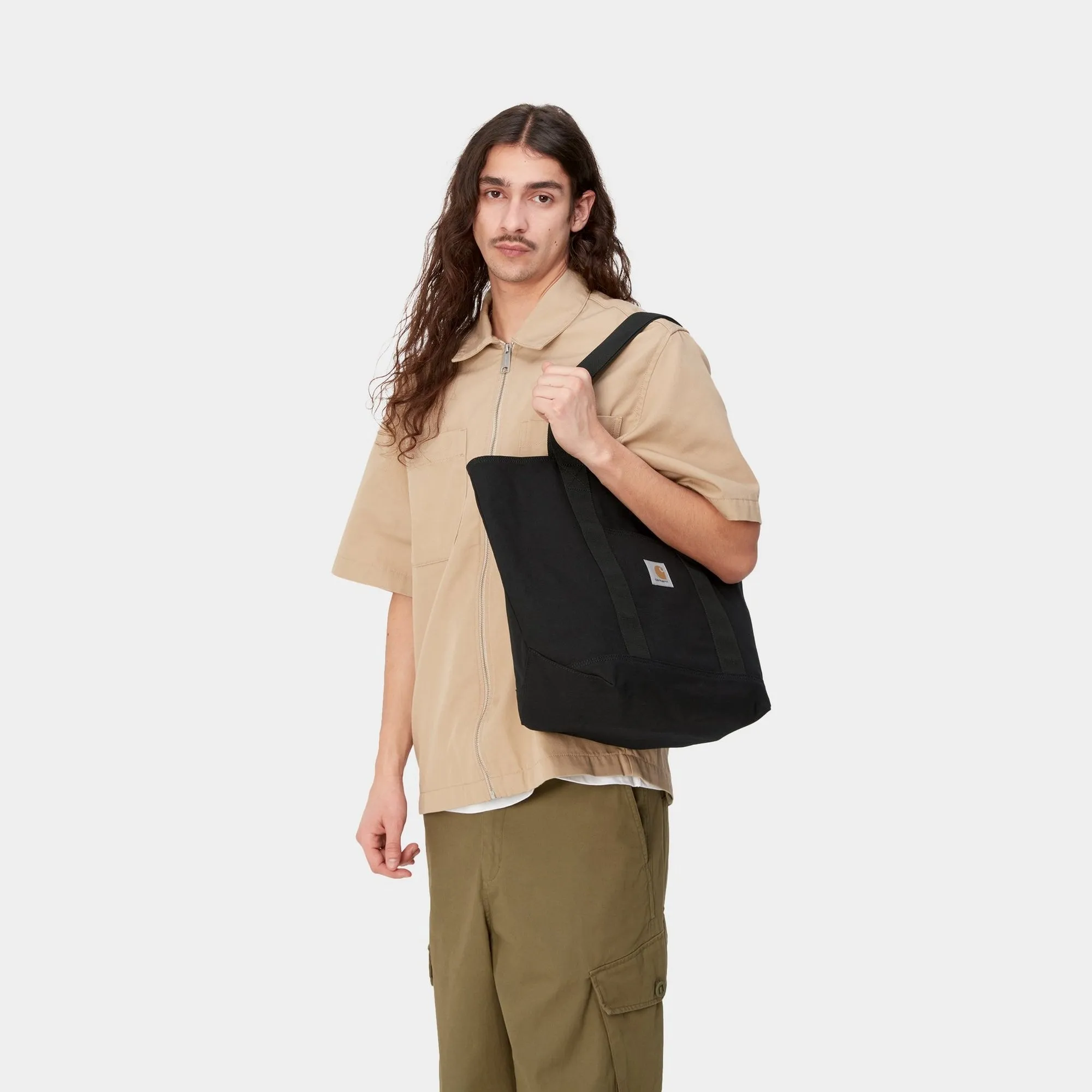 Canvas Tote | Black (rinsed)