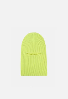 Cashmere Blend Balaclava / Citronella