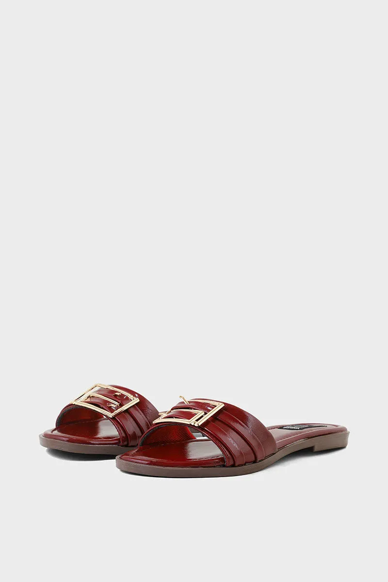 Casual Slip On IC0028-Maroon