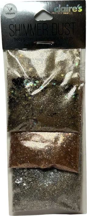 Claire's Shimmer Dust Metallic 3x 6g