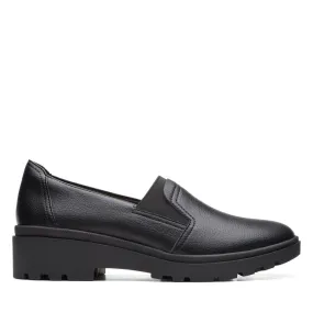 Clarks Calla Rae Black Leather