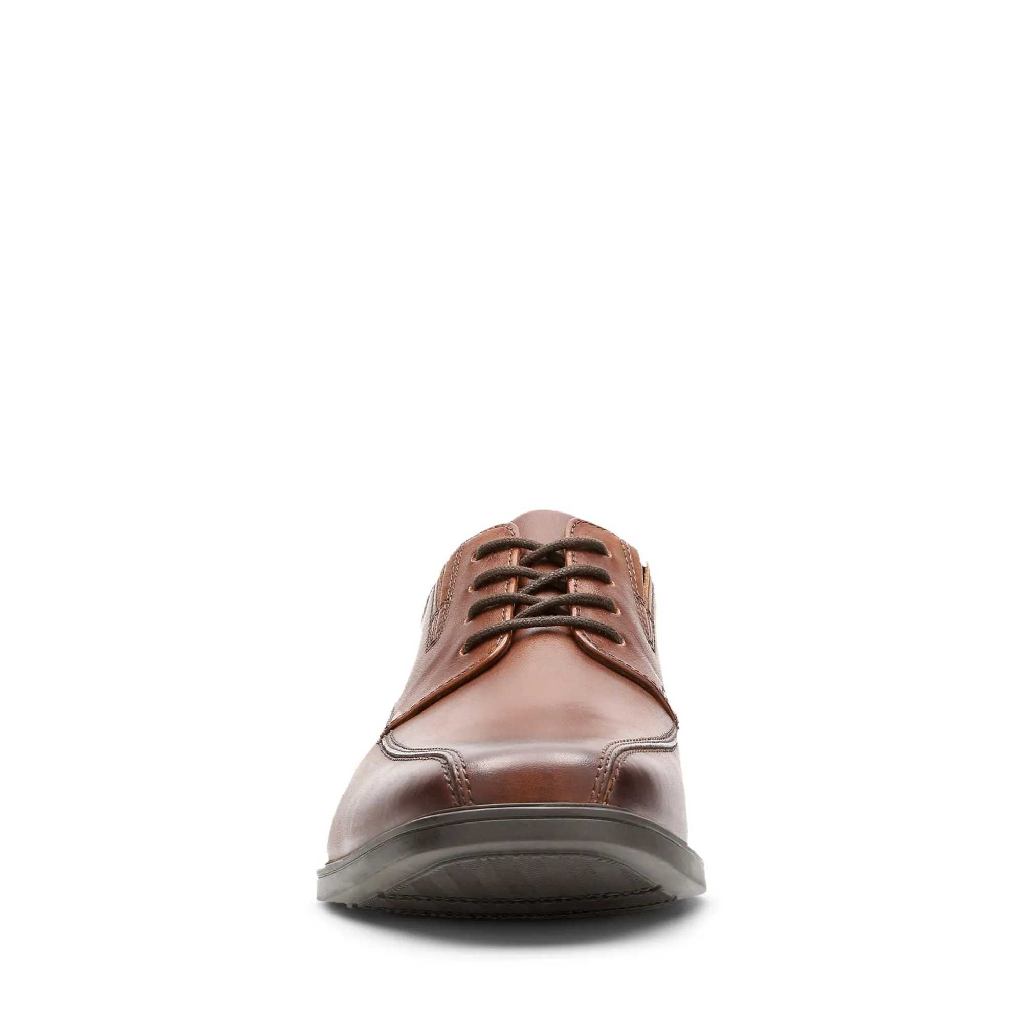 Clarks Tilden Walk Dark Tan Leather