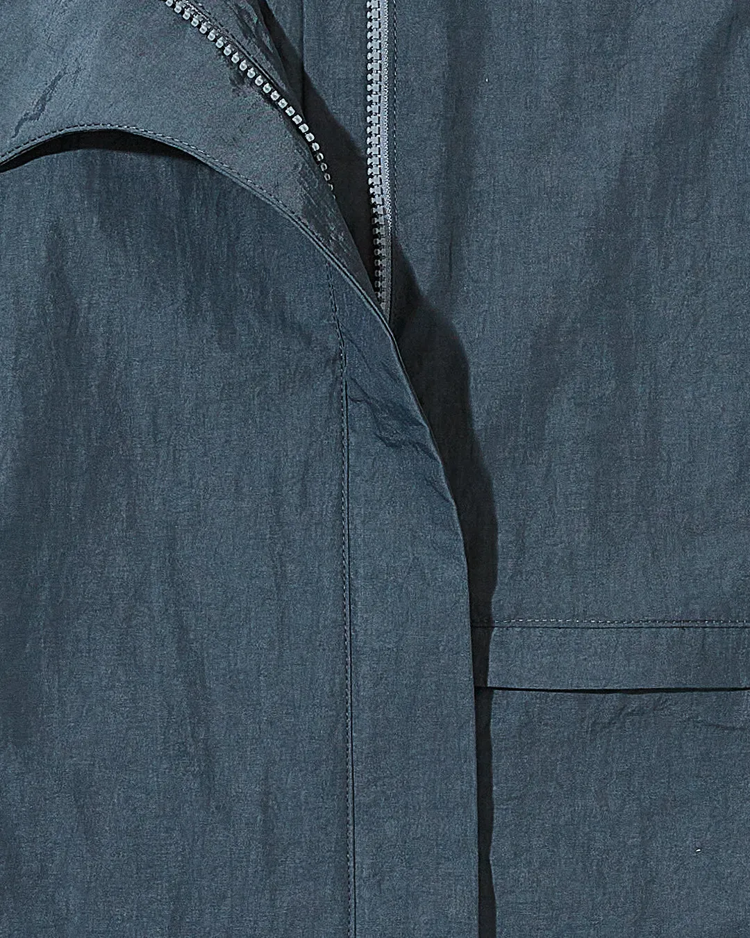 Curve Closure Jacket - Slate Grey