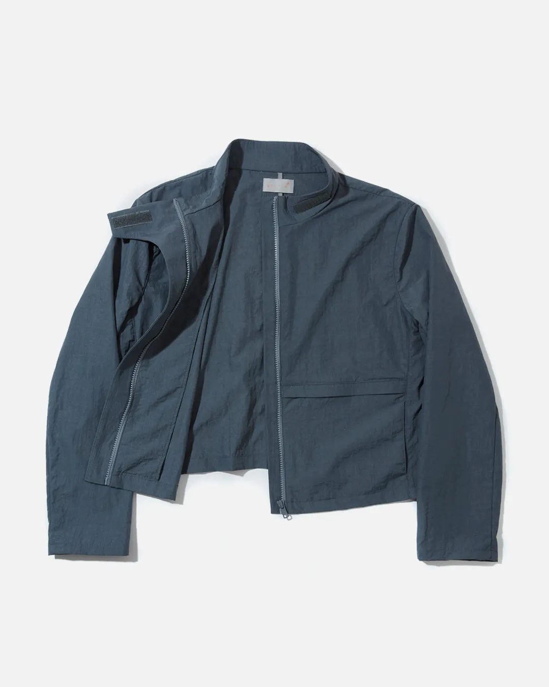 Curve Closure Jacket - Slate Grey