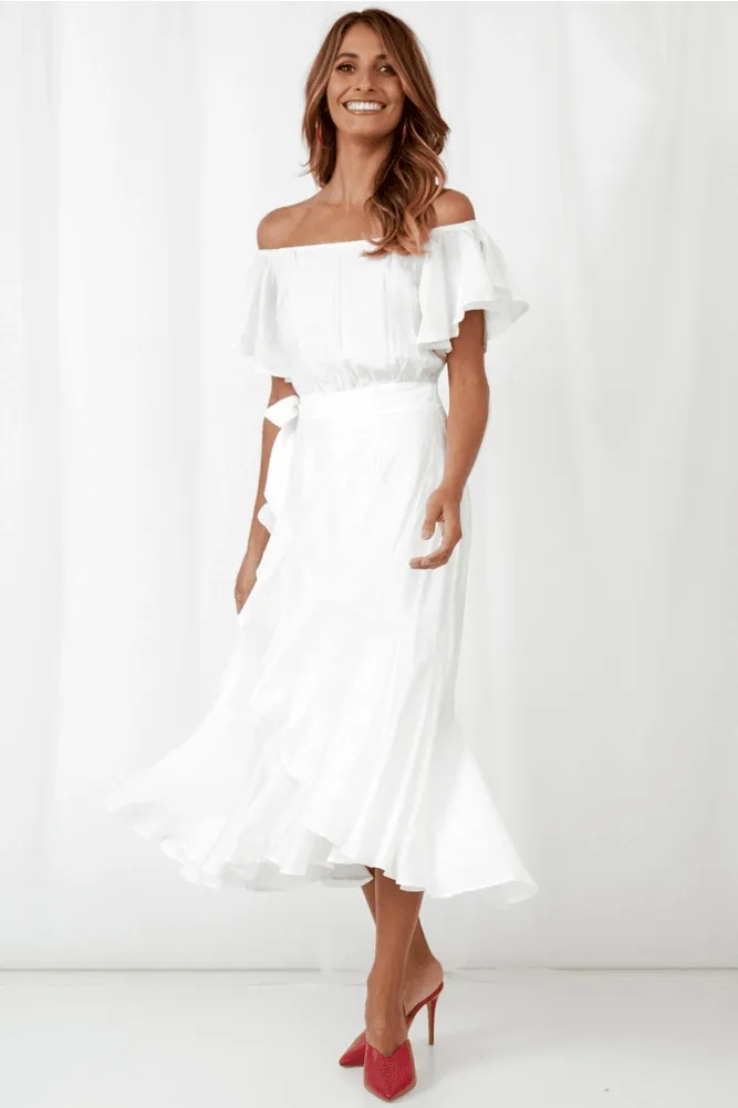 Dalila Dress - White