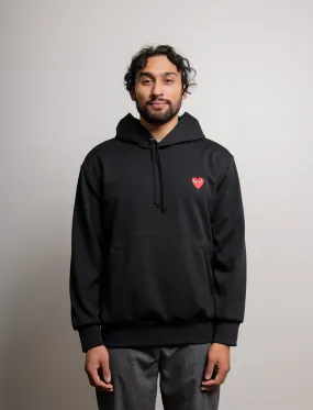 Emblem Pullover Hoodie Black/Red T174