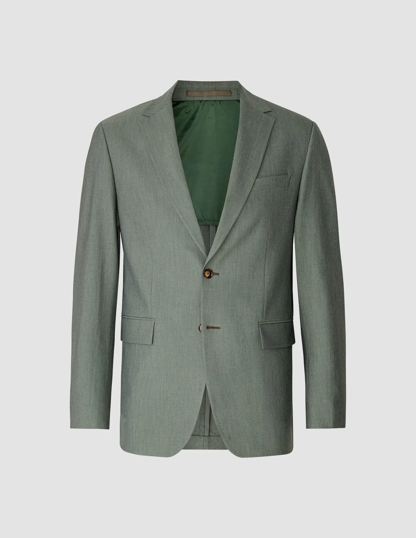 Essential Suit Green Melange