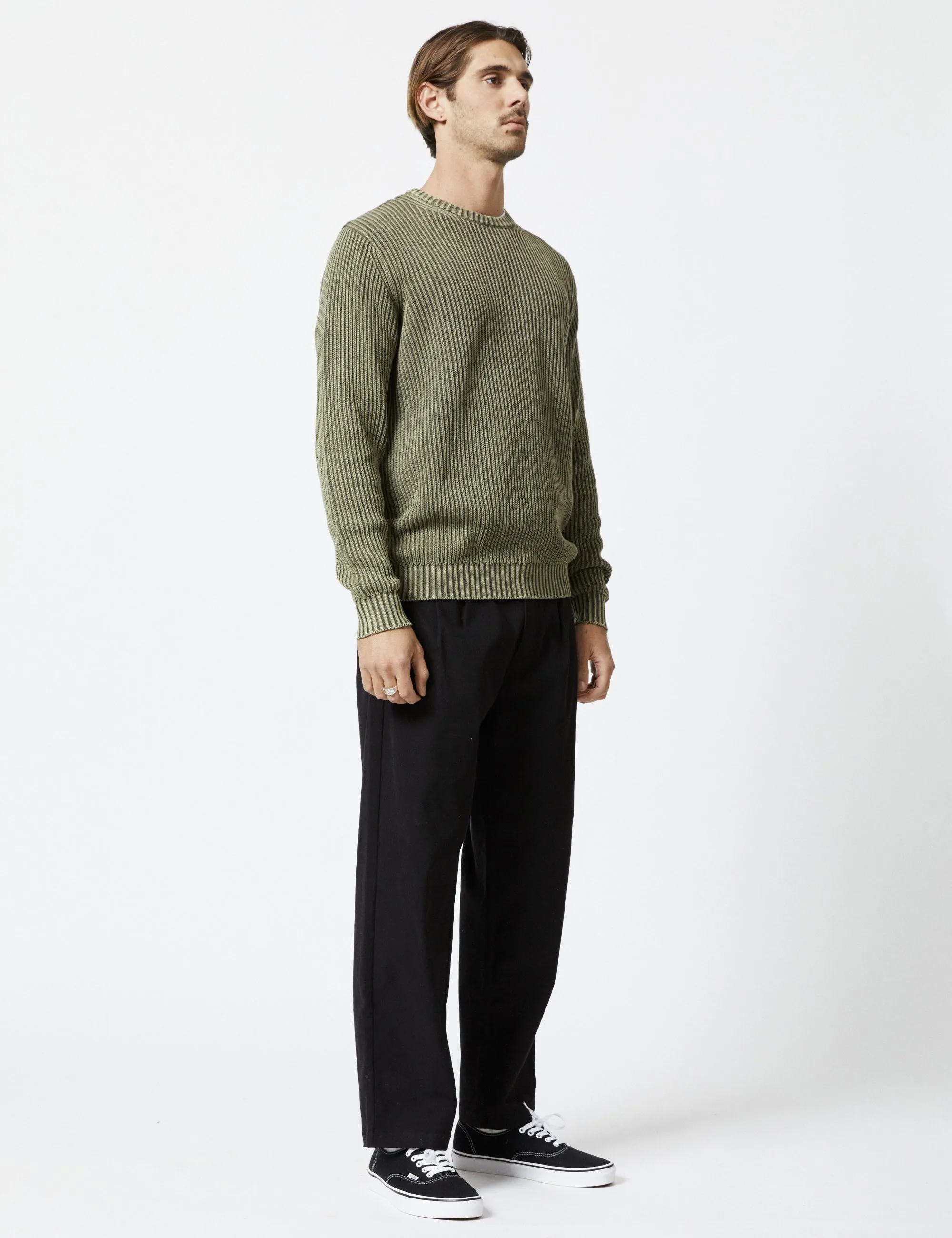 Fisher Chunky Organic Knit - Fatigue