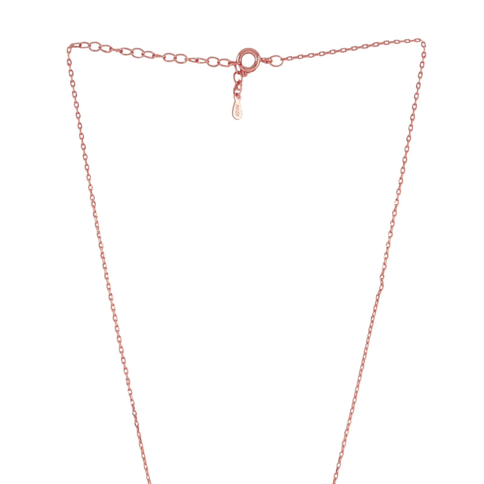 Kriss Kross Rosegold Necklace