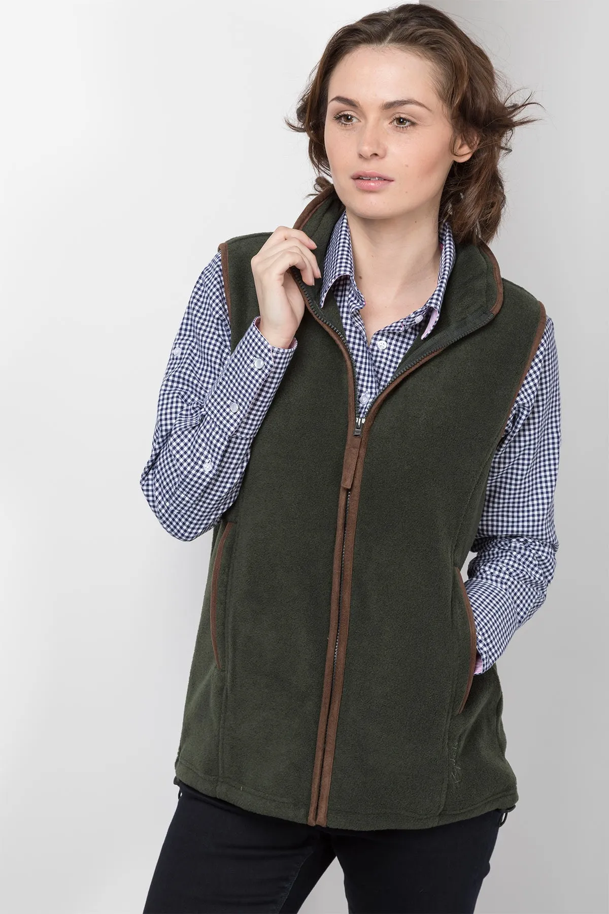 Ladies Fleece Waistcoat - Huggate