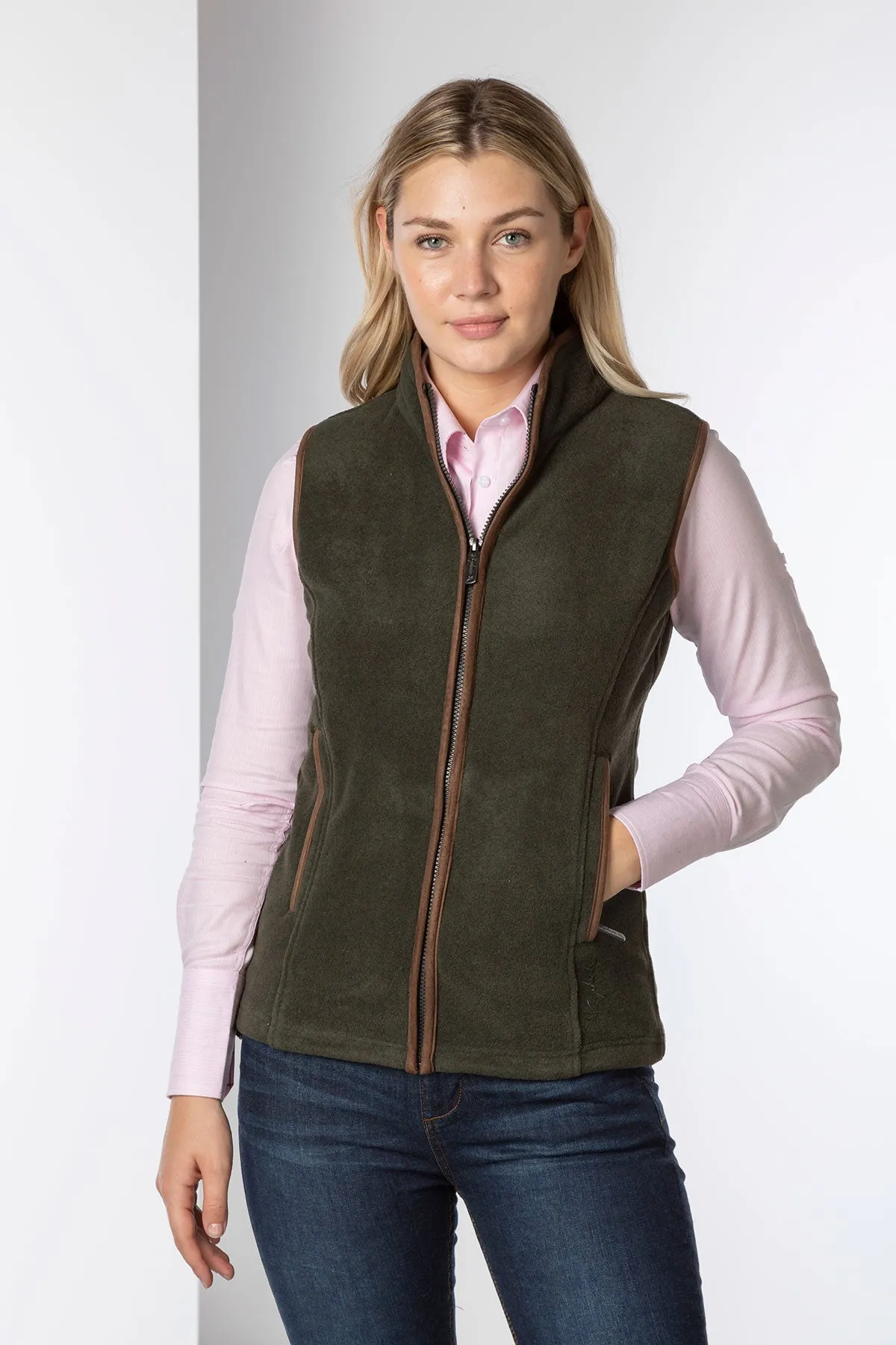 Ladies Fleece Waistcoat - Huggate