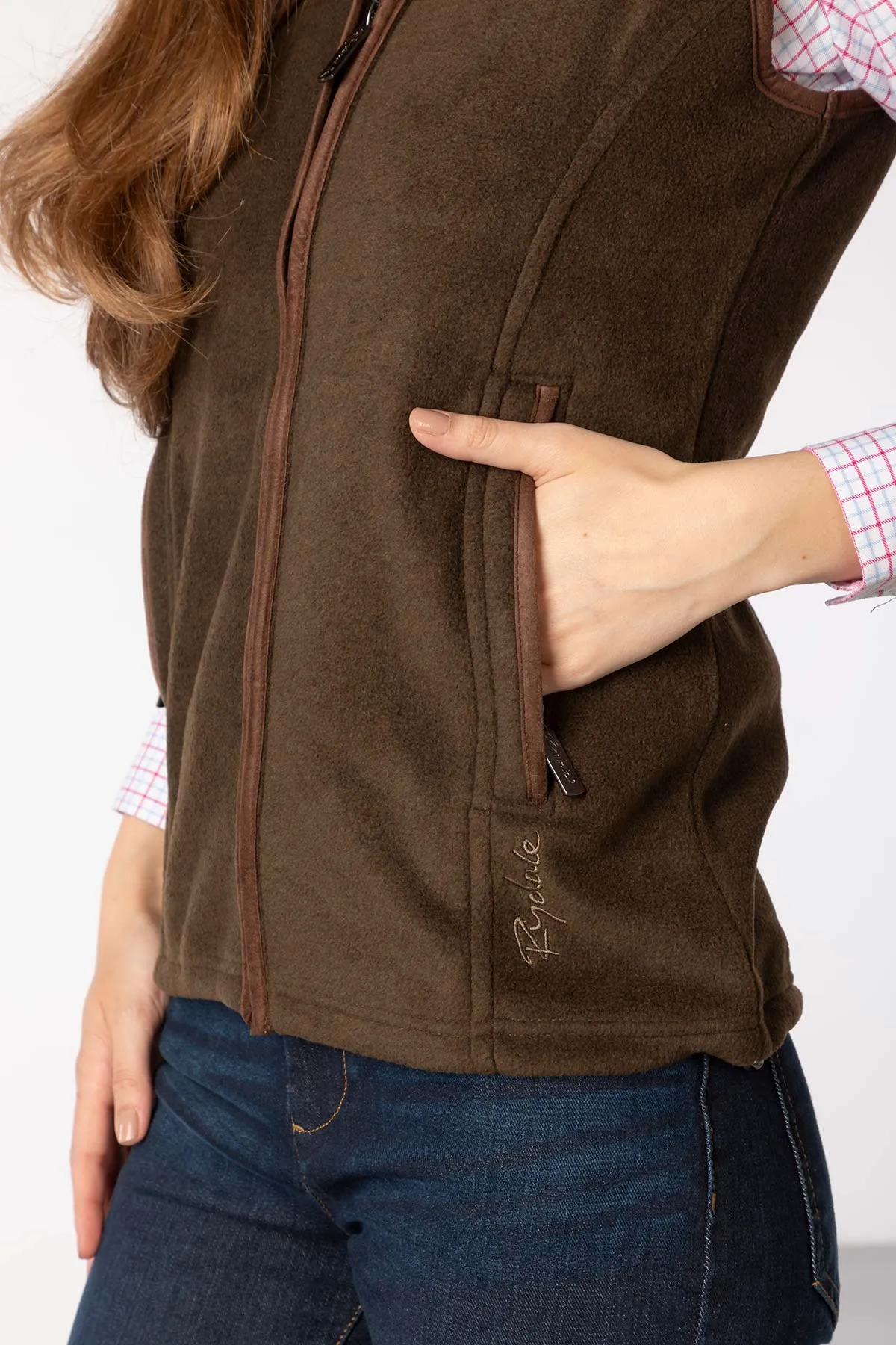 Ladies Fleece Waistcoat - Huggate