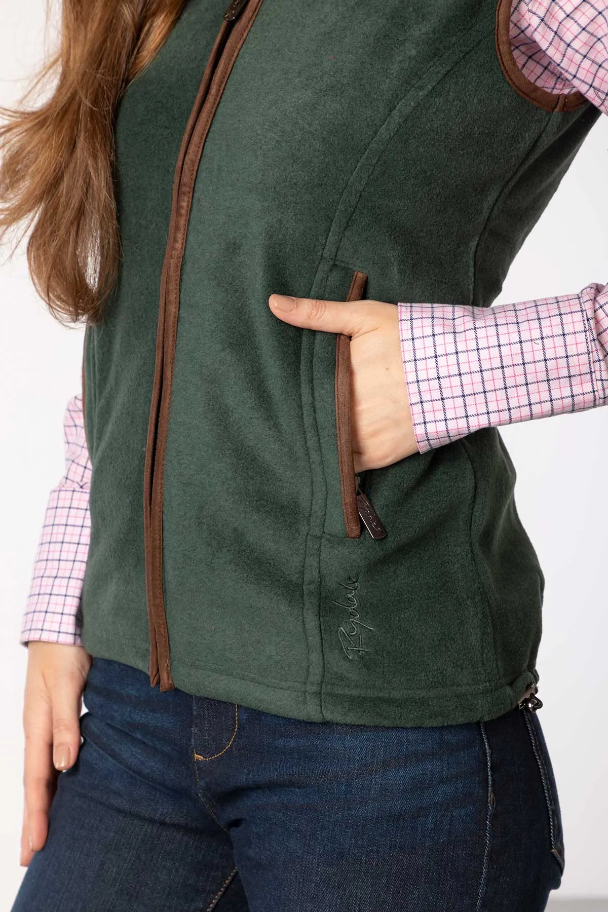 Ladies Fleece Waistcoat - Huggate