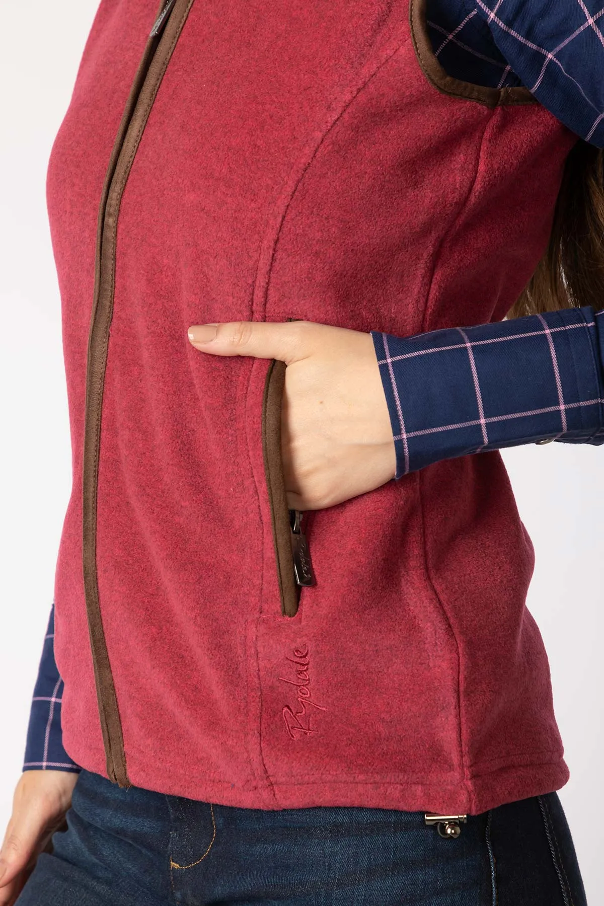 Ladies Fleece Waistcoat - Huggate