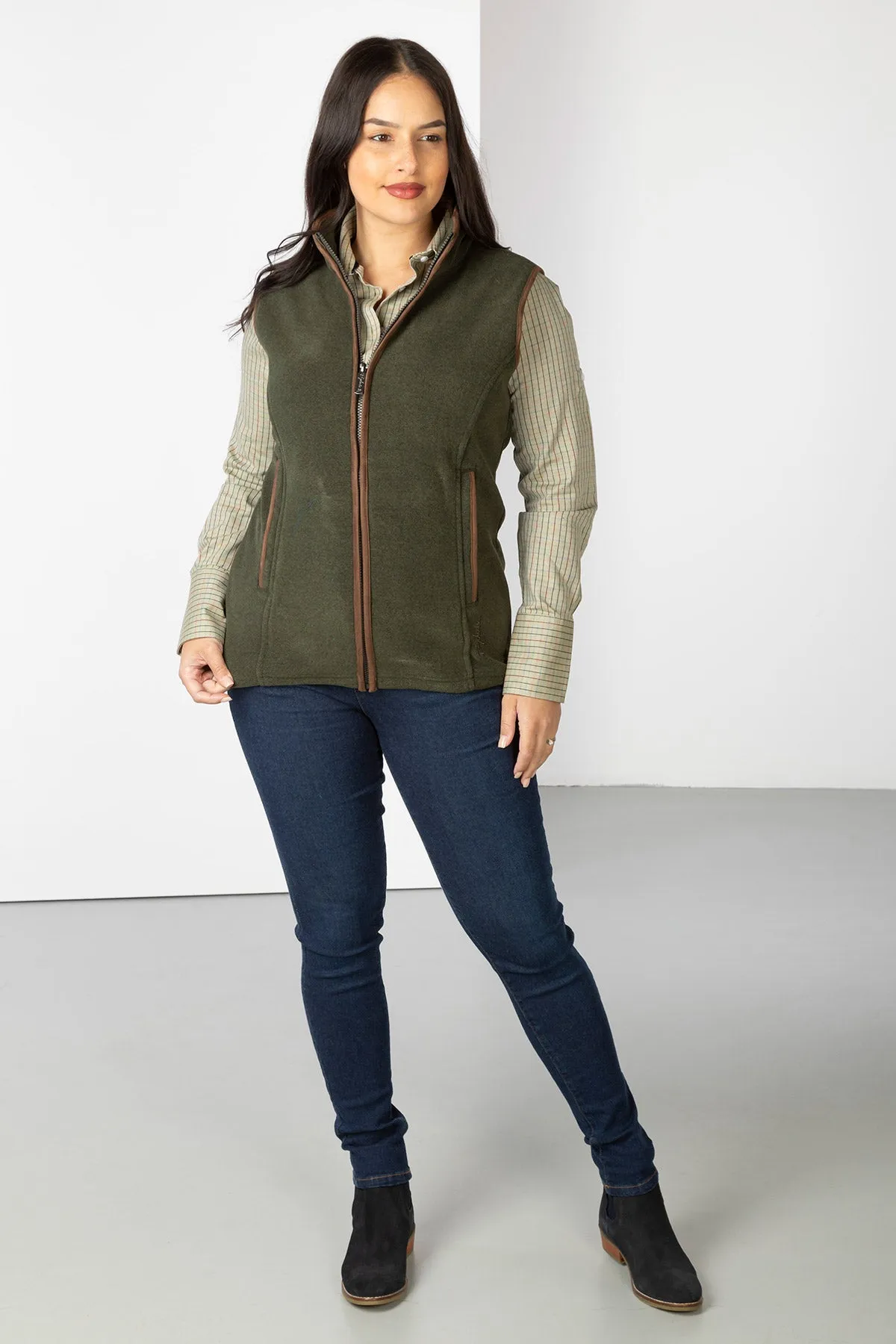 Ladies Fleece Waistcoat - Huggate