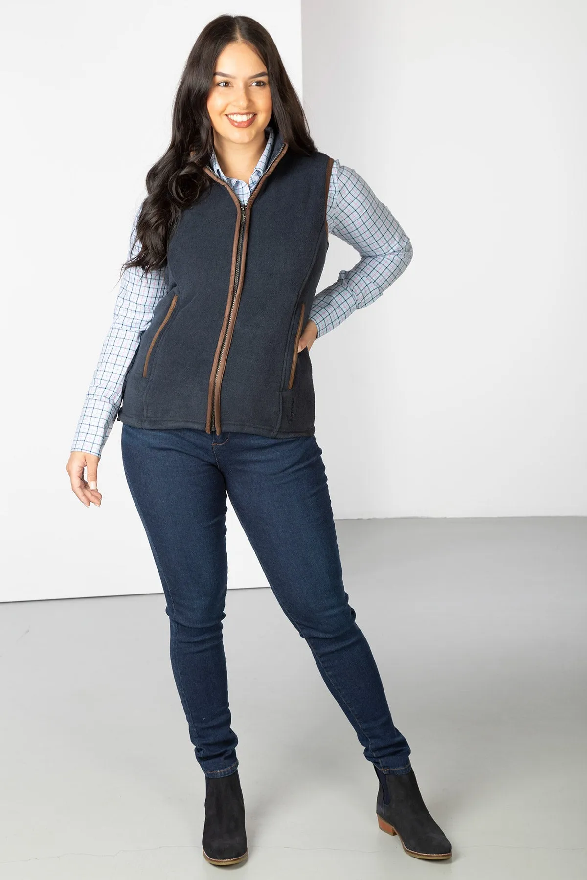 Ladies Fleece Waistcoat - Huggate