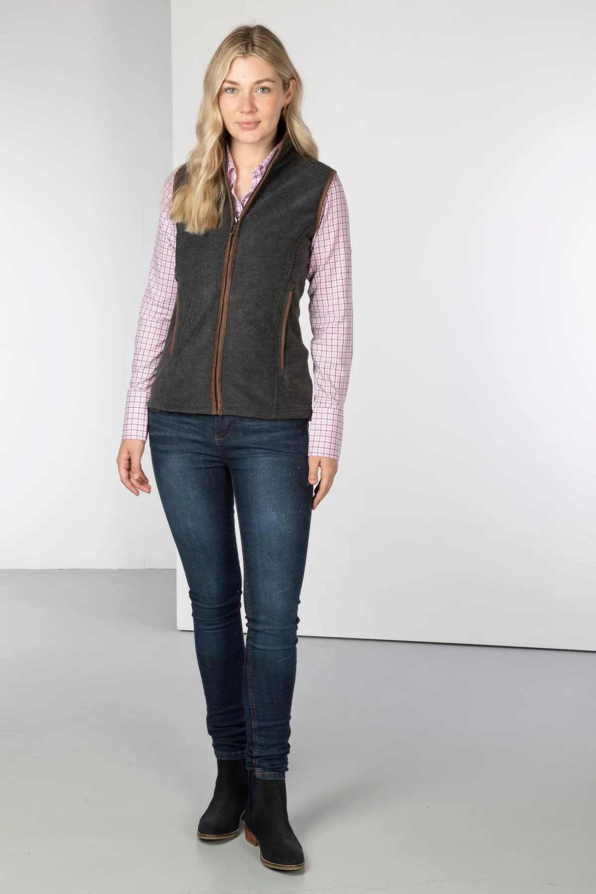 Ladies Fleece Waistcoat - Huggate