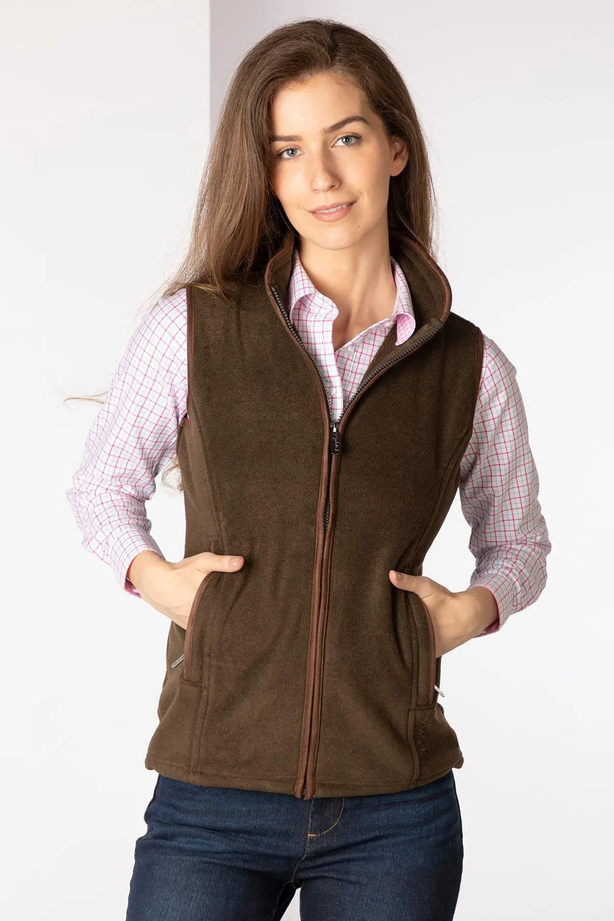 Ladies Fleece Waistcoat - Huggate