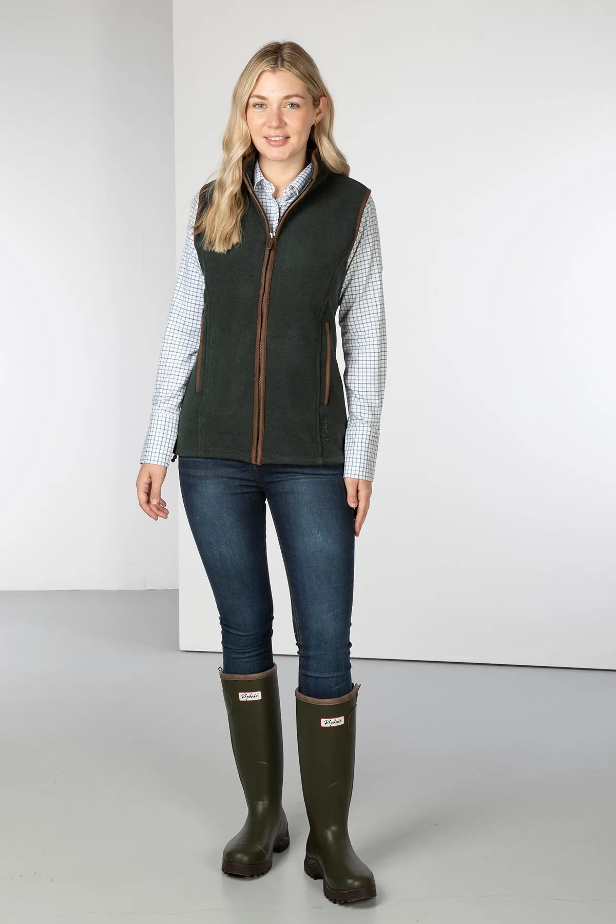 Ladies Fleece Waistcoat - Huggate