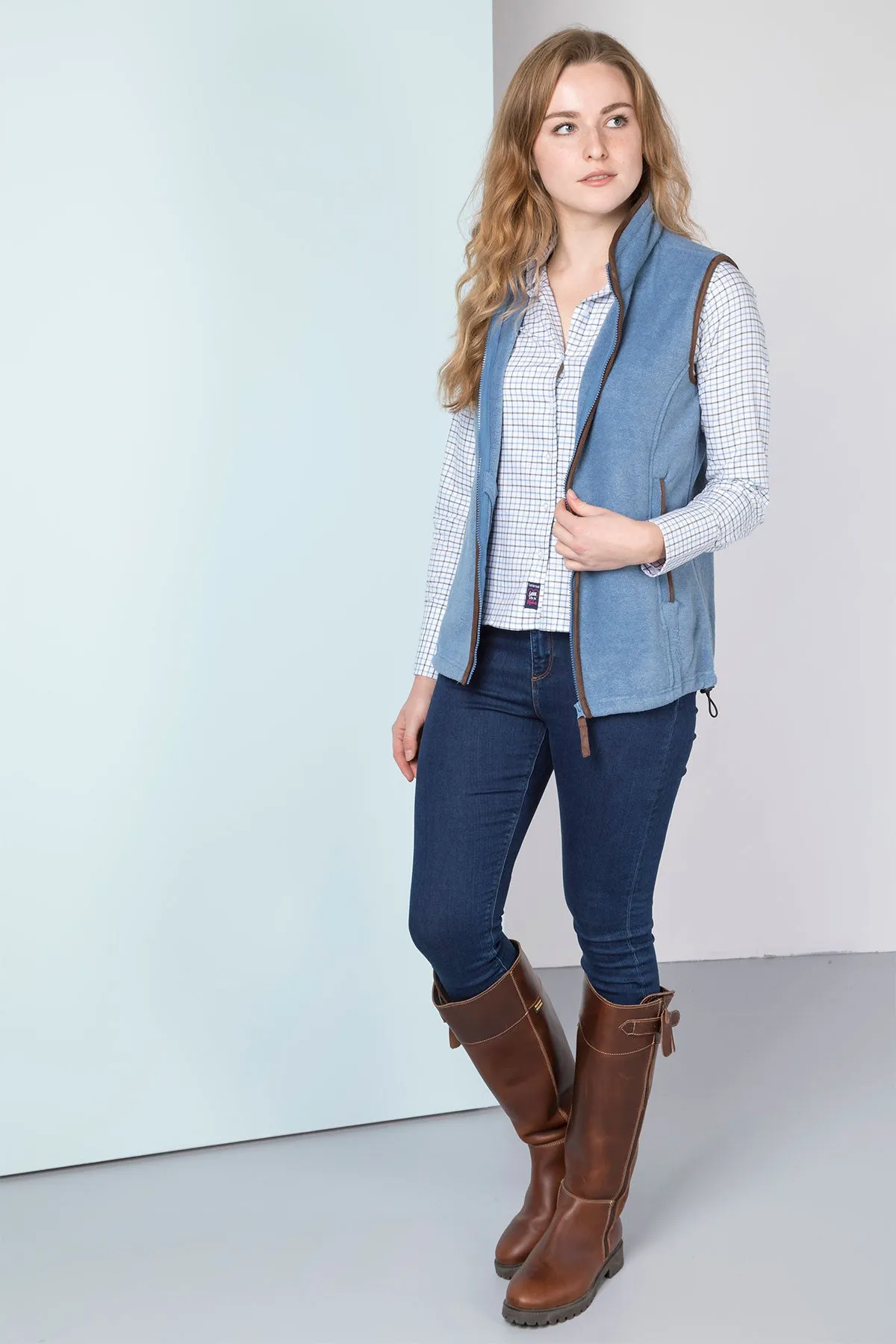 Ladies Fleece Waistcoat - Huggate