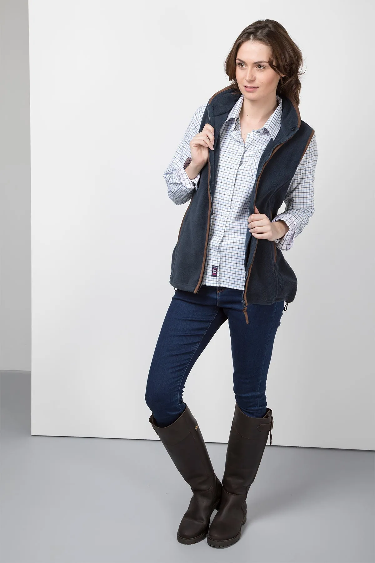 Ladies Fleece Waistcoat - Huggate