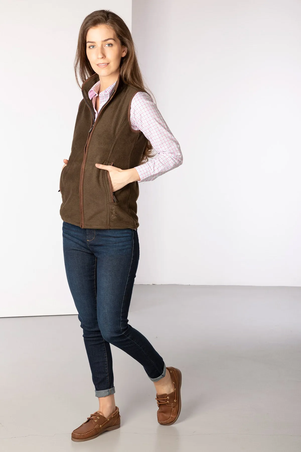 Ladies Fleece Waistcoat - Huggate