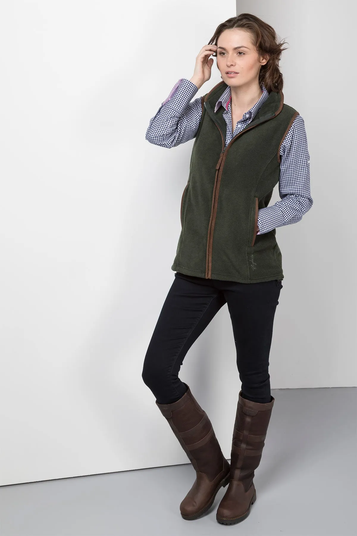 Ladies Fleece Waistcoat - Huggate