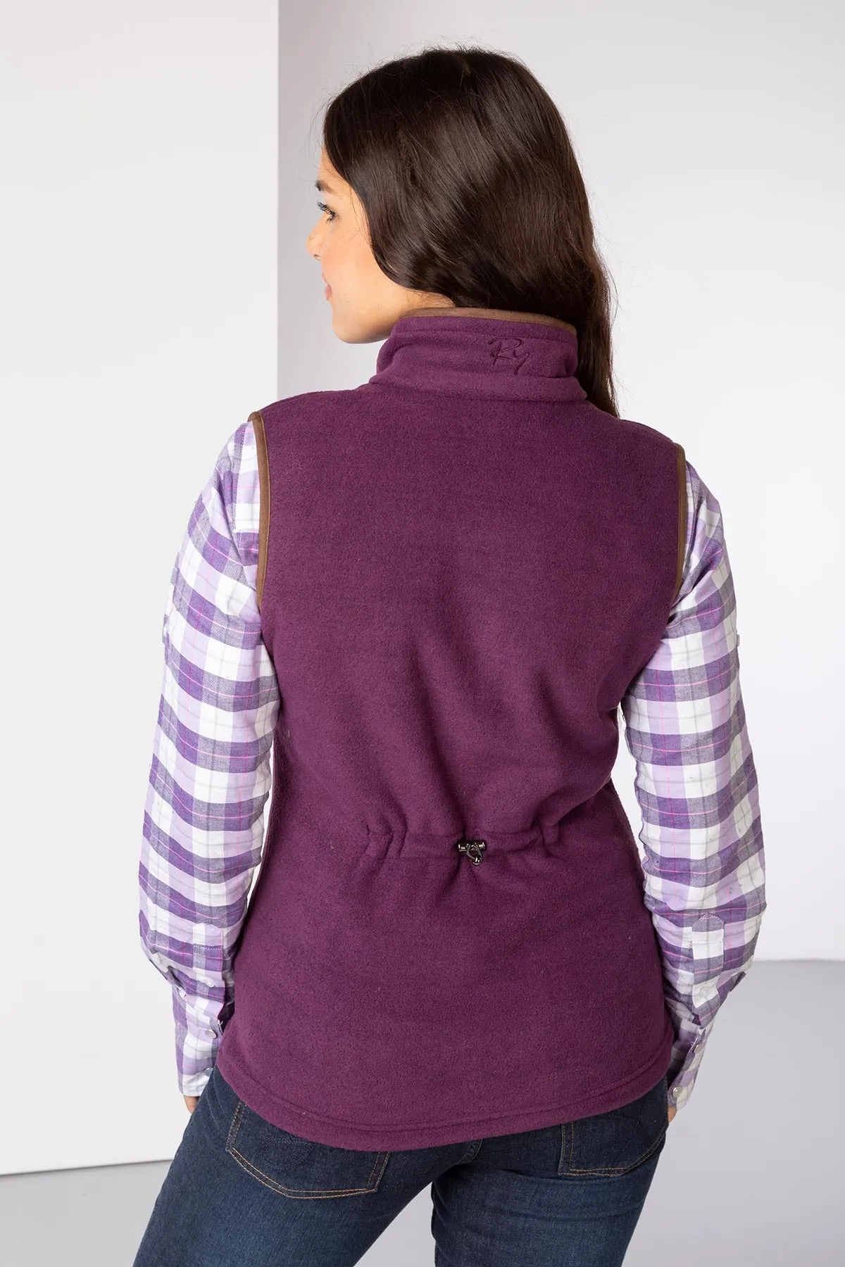 Ladies Fleece Waistcoat - Huggate