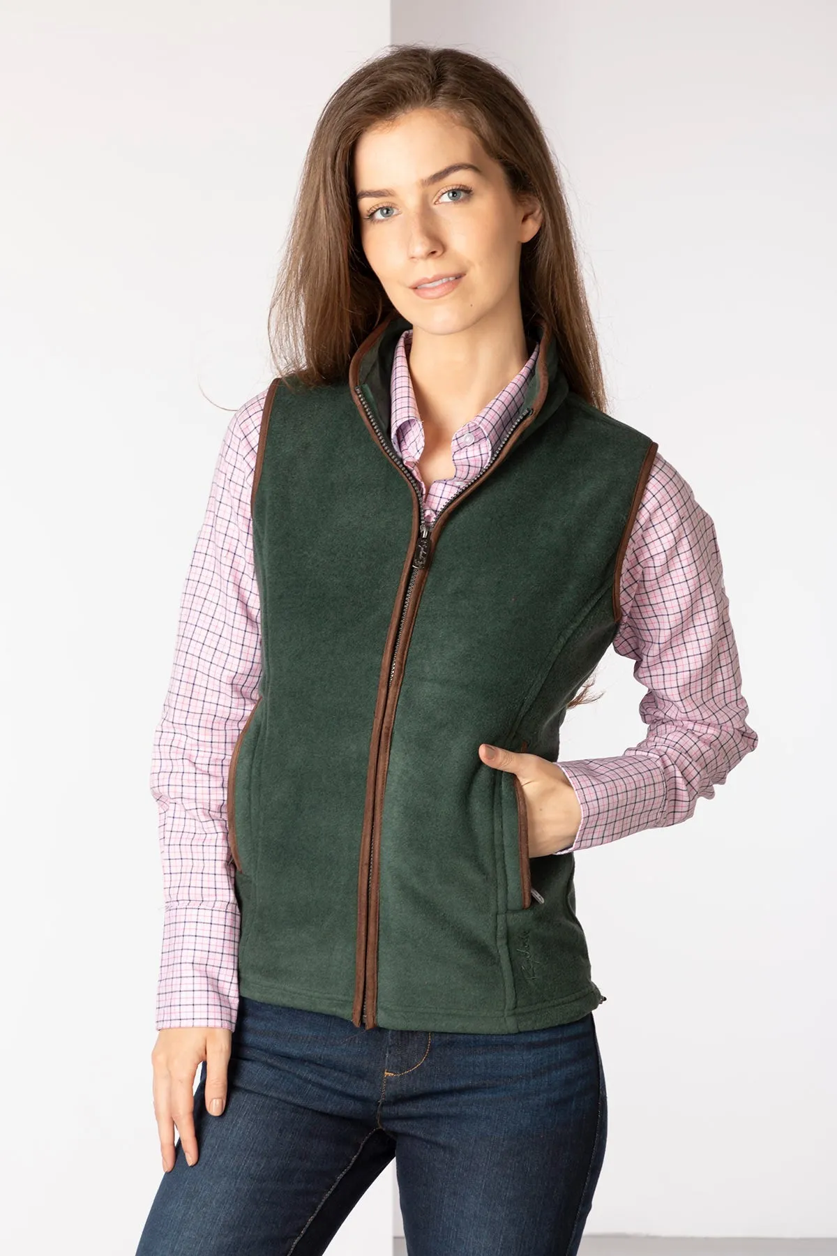 Ladies Fleece Waistcoat - Huggate