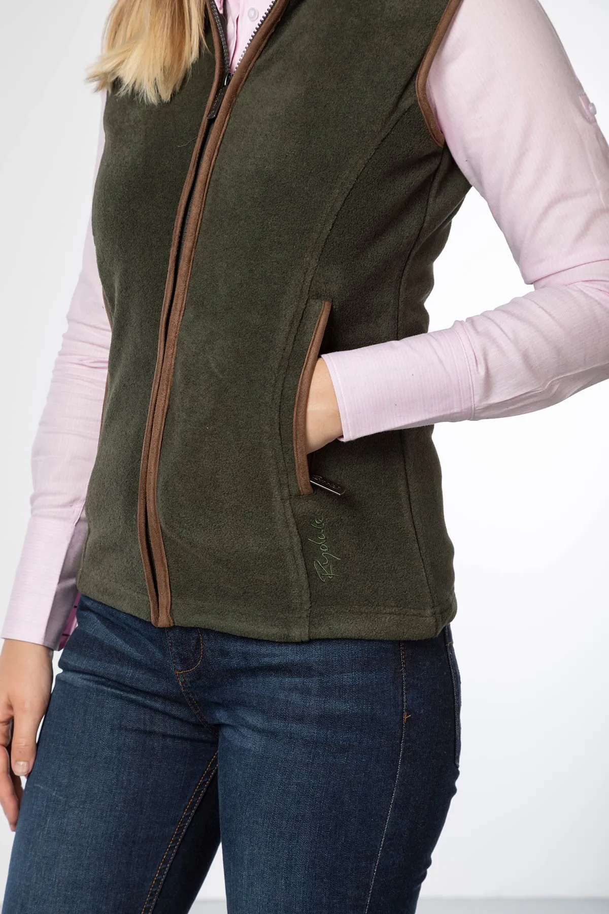 Ladies Fleece Waistcoat - Huggate