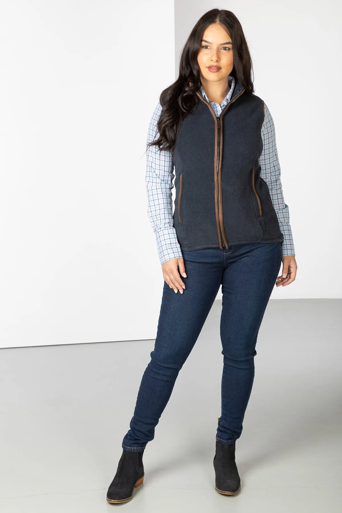 Ladies Fleece Waistcoat - Huggate