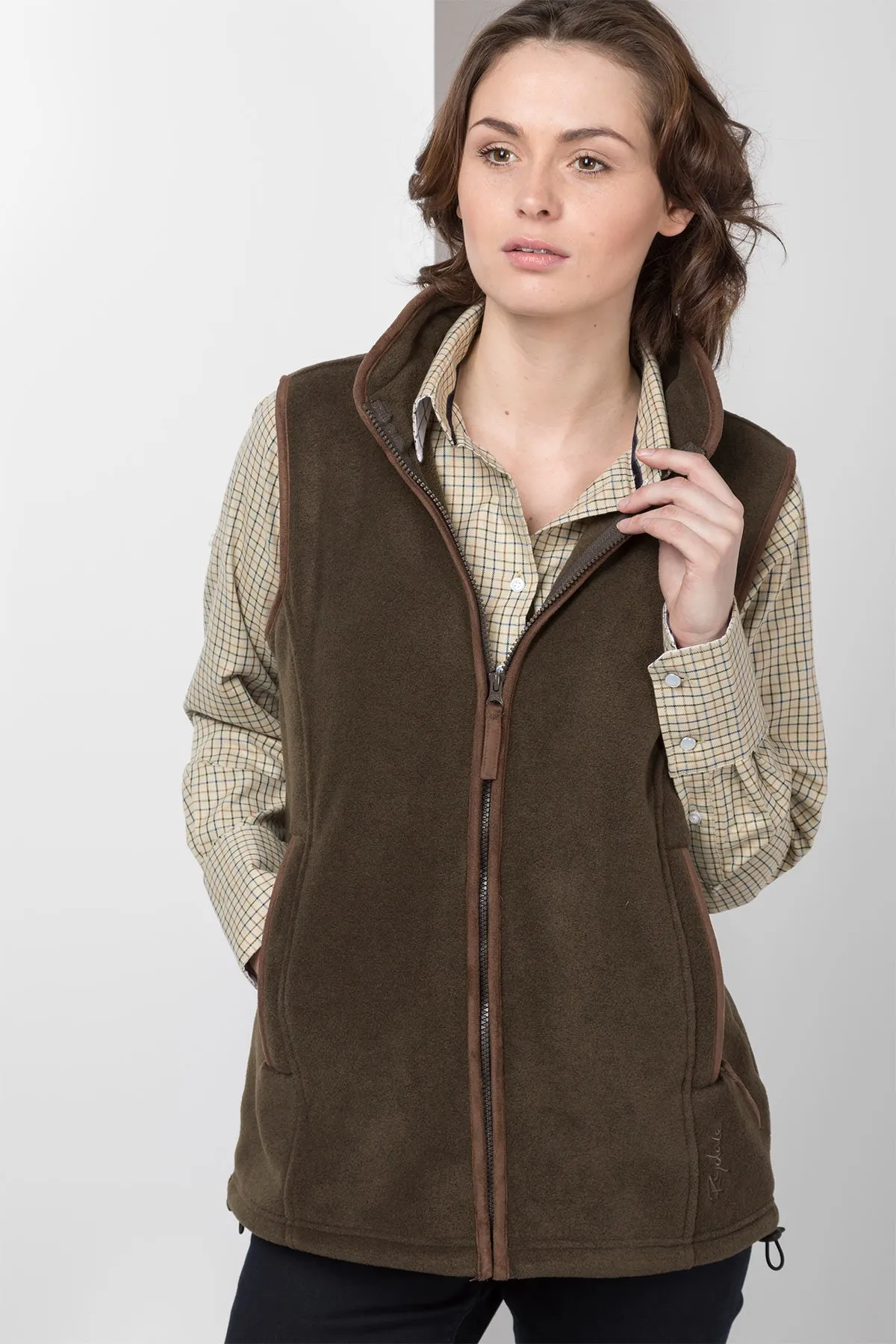 Ladies Fleece Waistcoat - Huggate