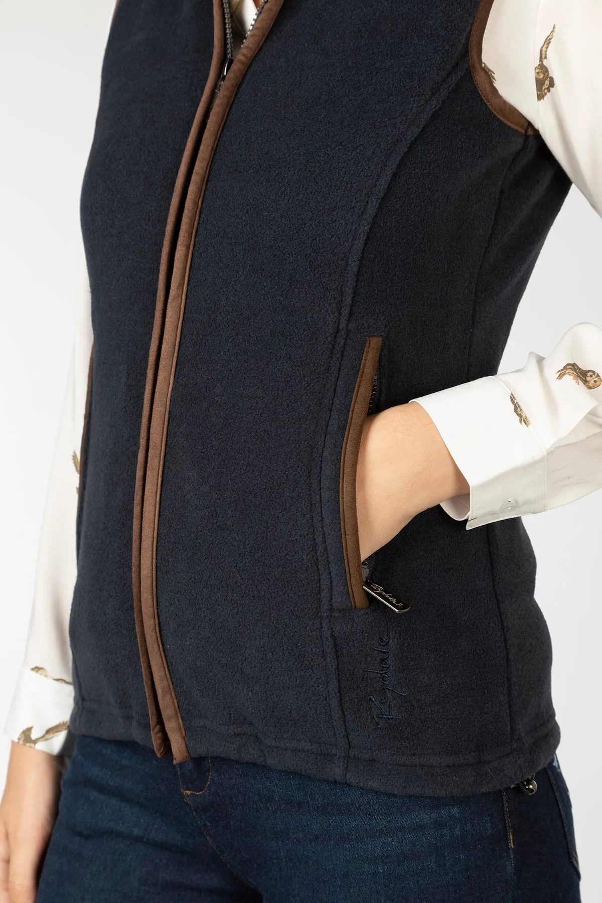 Ladies Fleece Waistcoat - Huggate