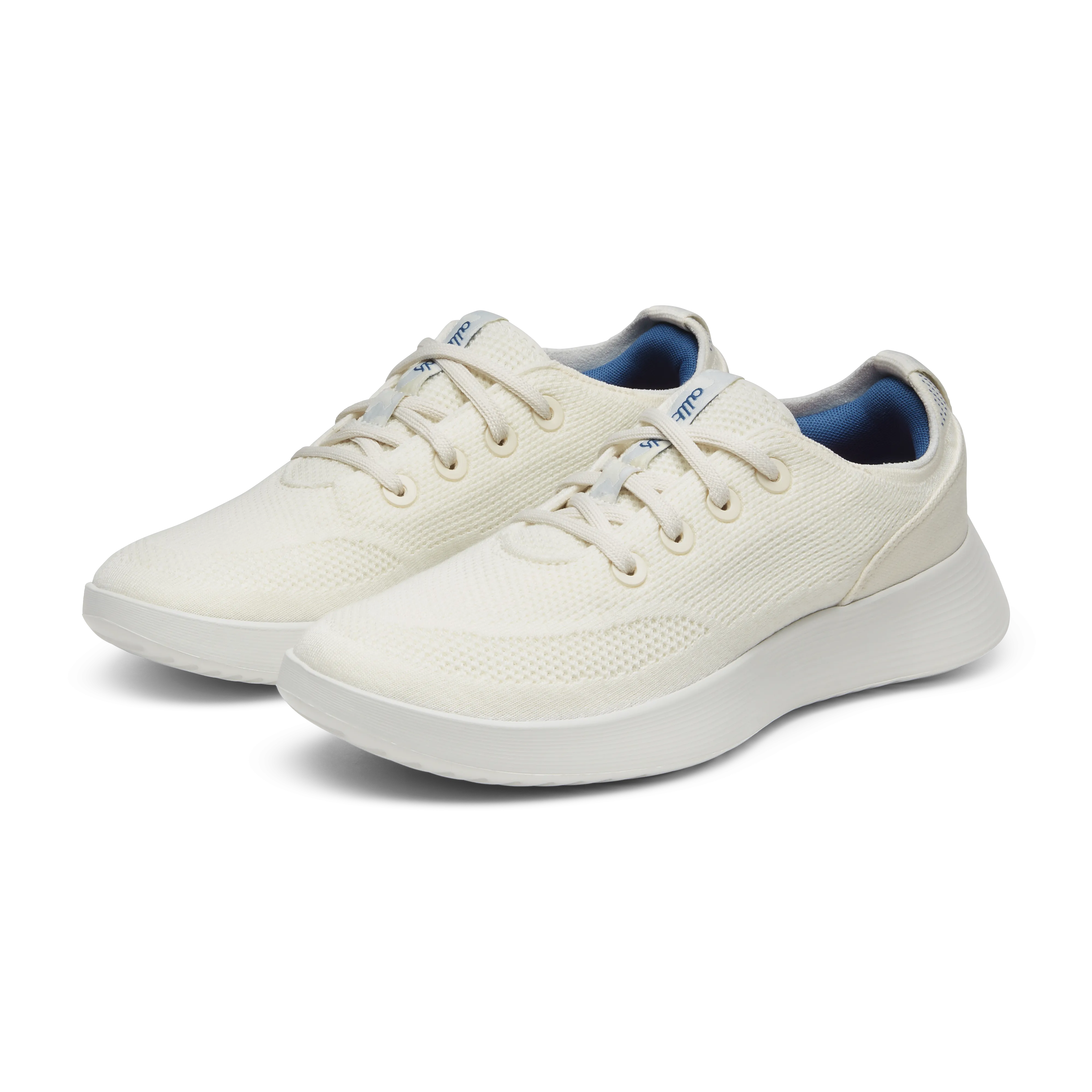 Men's Tree Runner Go - Natural White/Basin Blue (Barely Grey Sole)