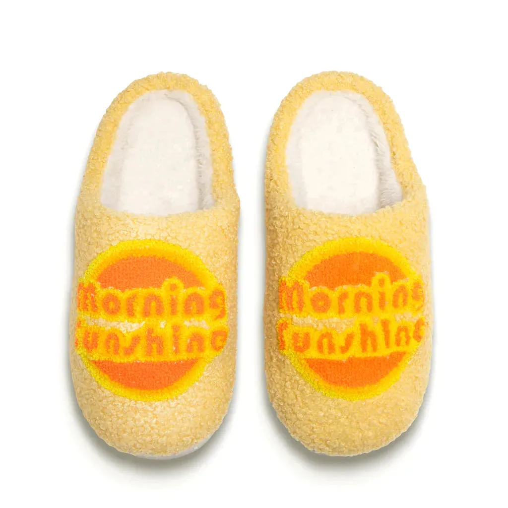 Morning Sunshine Slippers