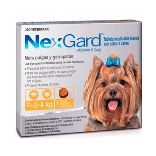 Nexgard Chico 2 A 4 Kg (1 Masticable)