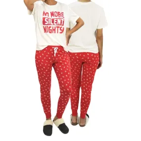 PJ Set - No More Silent Nights - RUNS SMALL - Order next size up