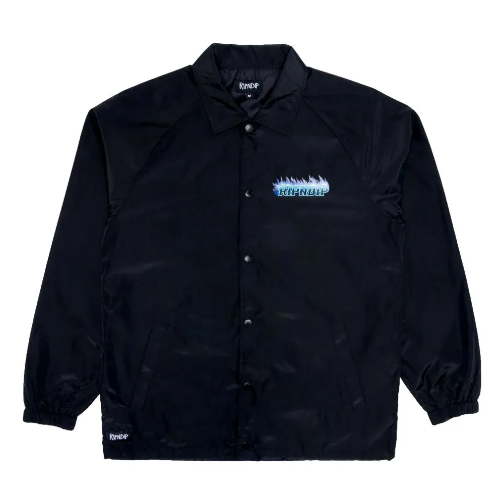 RIPNDIP HADES COACH JACKET-BLACK