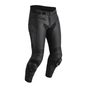 RST Sabre CE Mens Short Leg Leather Trousers - Black